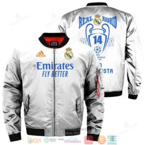 Im A Madridista Real Madrid Champions League Adidas Style Bomber Jacket For Fans
