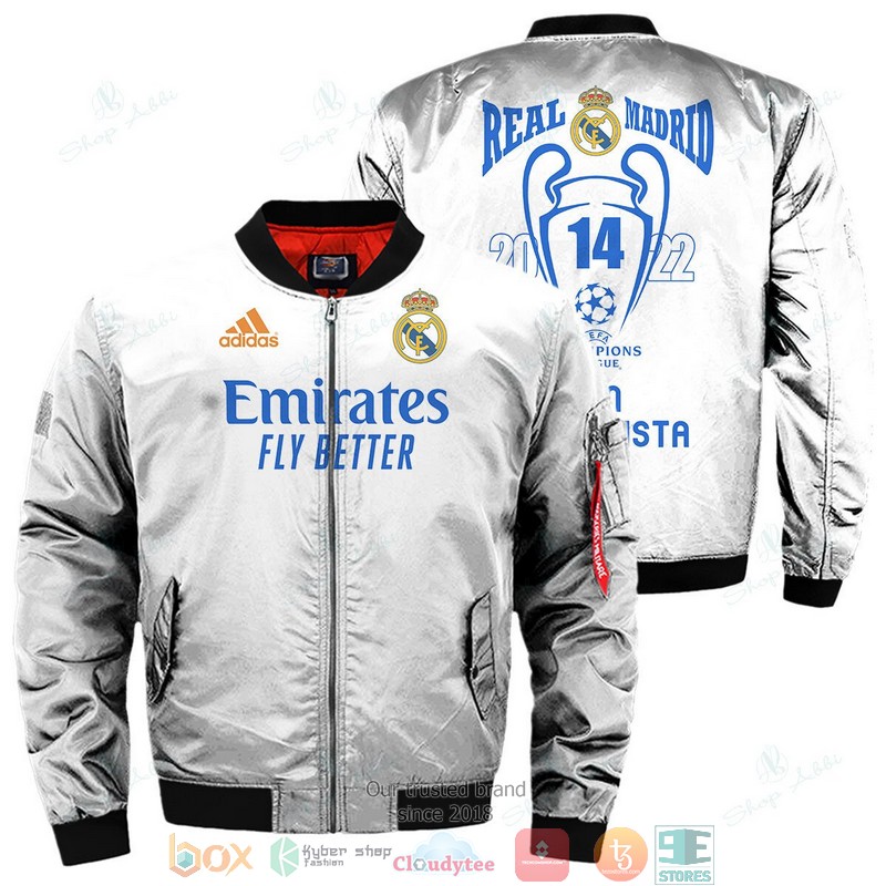 Im A Madridista Real Madrid Champions League Adidas Style Bomber Jacket For Fans