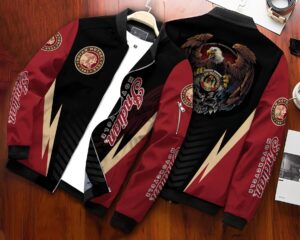 Indian Motorcycle Car Style Bomber Jacket For Fans