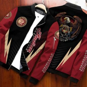 Indian Motorcycle Car Style Bomber Jacket For Fans