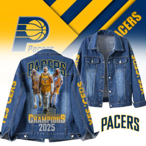 Indiana Pacers NBA Denim Jacket Gift For Fans