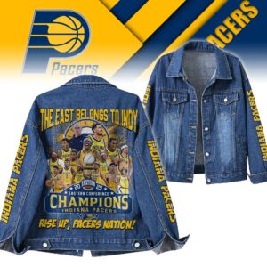 Indiana Pacers NBA Denim Jacket Gift For Fans