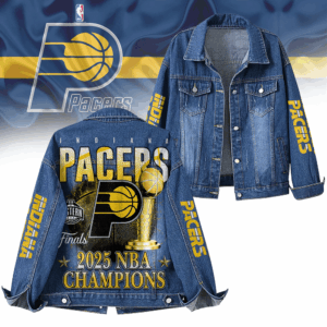 Indiana Pacers NBA Denim Jacket Gift For Fans