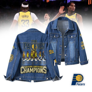 Indiana Pacers NBA Denim Jacket Gift For Fans