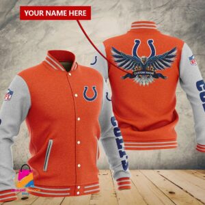 Indianapolis Colts NFL Style Baseball Jacket For Fan