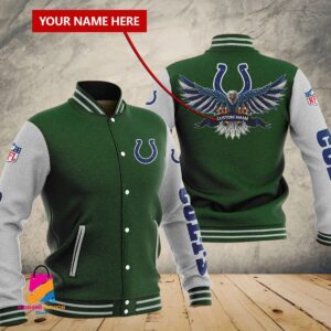 Indianapolis Colts NFL Style Baseball Jacket For Fan
