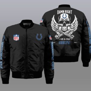 Indianapolis Colts NFL Style Bomber Jacket For Fans