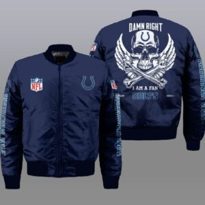 Indianapolis Colts NFL Style Bomber Jacket For Fans