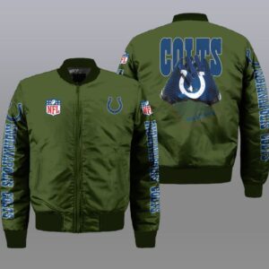 Indianapolis Colts NFL Style Bomber Jacket For Fans