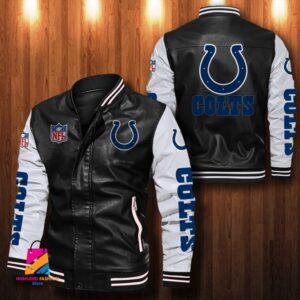 Indianapolis Colts NFL Style Leather Jacket For Fan
