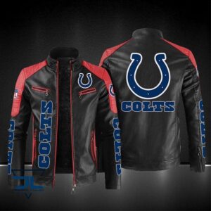 Indianapolis Colts NFL Style Leather Jacket For Fans