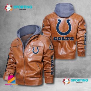 Indianapolis Colts NFL Style Leather Jacket For Fans