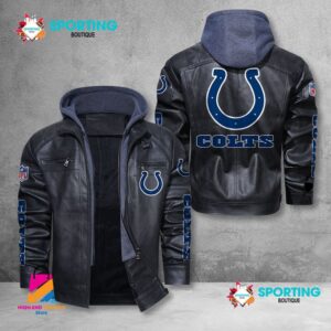 Indianapolis Colts NFL Style Leather Jacket For Fans
