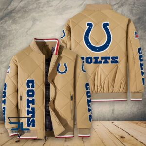 Indianapolis Colts NFL Style Puffer Jacket For Fans