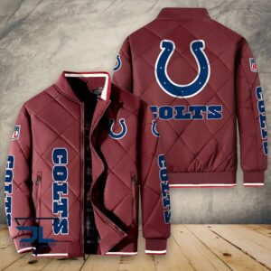 Indianapolis Colts NFL Style Puffer Jacket For Fans