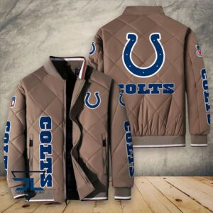 Indianapolis Colts NFL Style Puffer Jacket For Fans