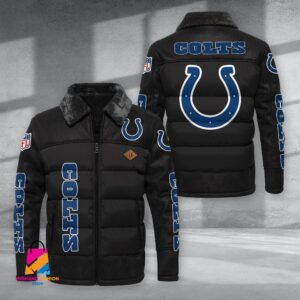 Indianapolis Colts NFL Style Puffer Jacket For Fans