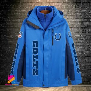 Indianapolis Colts NFL Style Windbreaker Jacket For Fans