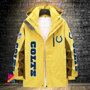 Indianapolis Colts NFL Style Windbreaker Jacket For Fans