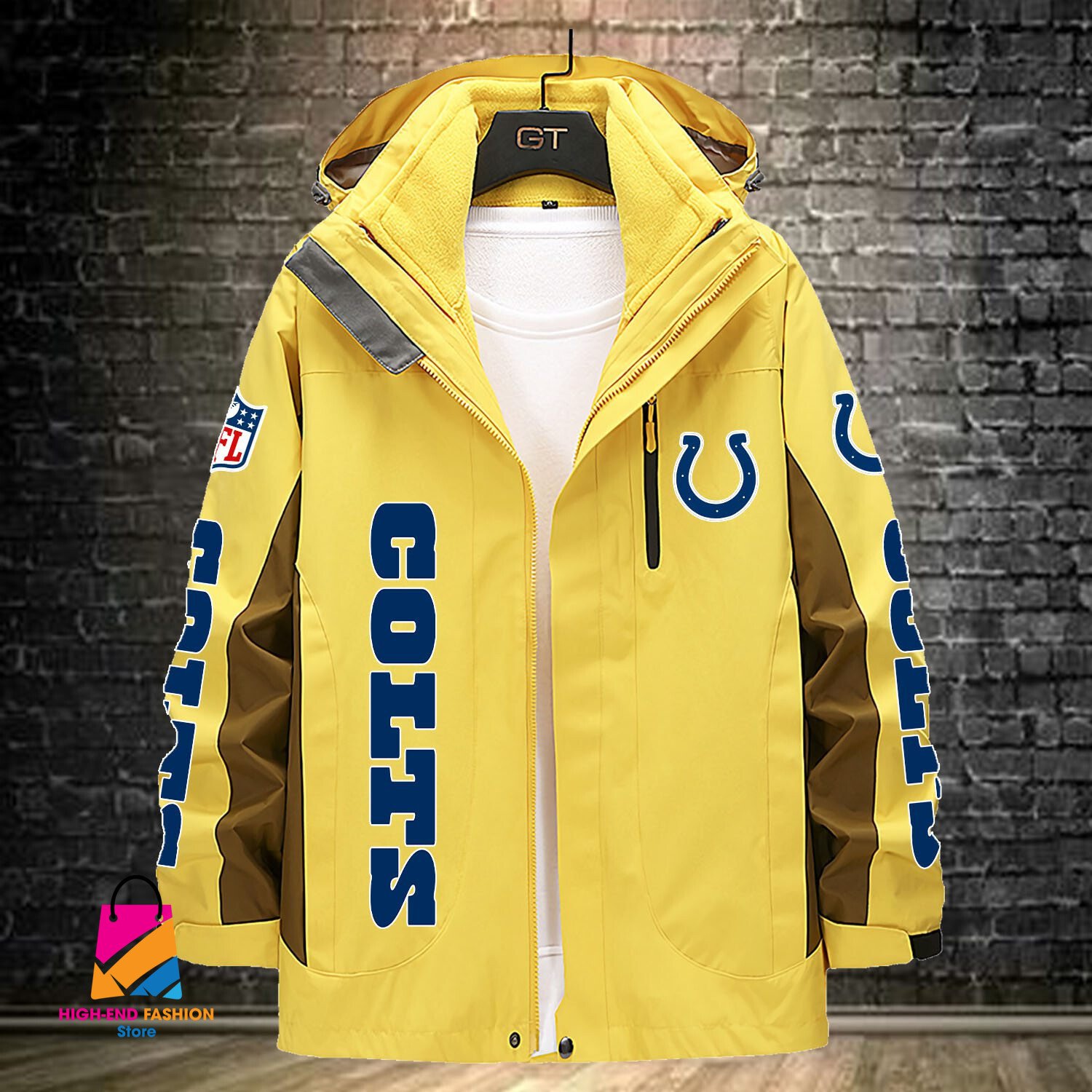 Indianapolis Colts NFL Style Windbreaker Jacket For Fans