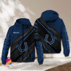 Indianapolis Colts NFL Style Windbreaker Jacket For Fans