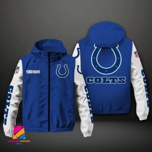 Indianapolis Colts NFL Style Windbreaker Jacket For Fans