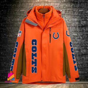 Indianapolis Colts NFL Style Windbreaker Jacket For Fans