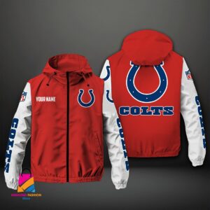 Indianapolis Colts NFL Style Windbreaker Jacket For Fans
