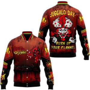 Insane Clown Posse Music Style Baseball Jacket For Fans