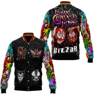 Insane Clown Posse Music Style Baseball Jacket For Fans