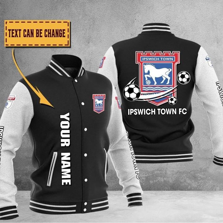 Ipswich Town F.C EPL Style Baseball Jacket For Fans