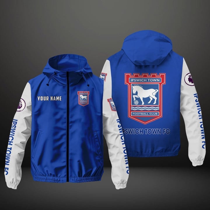 Ipswich Town F.C EPL Style Parka Jacket For Fans
