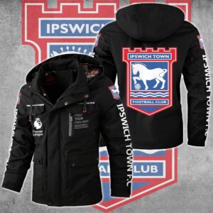 Ipswich Town F.C EPL Style Parka Jacket For Fans