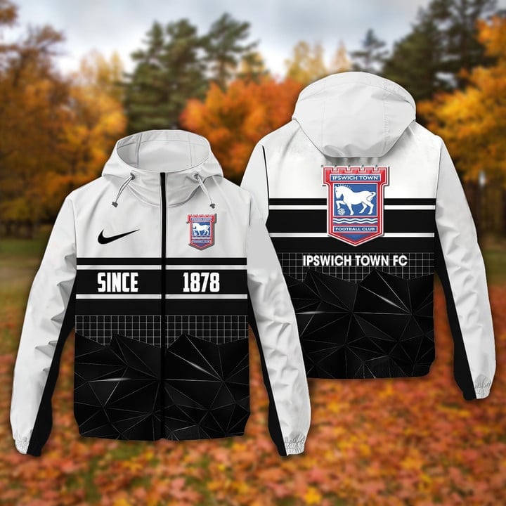 Ipswich Town F.C EPL Style Parka Jacket For Fans