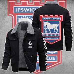 Ipswich Town F.C EPL Style Thermal Cotton Jacket Prim For Fans