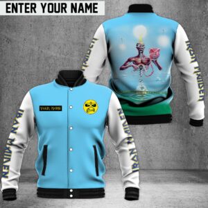 Iron Maiden Music Style Baseball Jacket For Fans