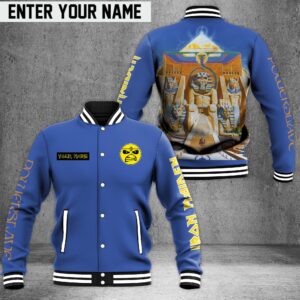 Iron Maiden Music Style Baseball Jacket For Fans