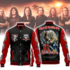 Iron Maiden Music Style Baseball Jacket
