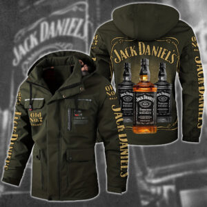 Jack Daniel's Whiskey Style Parka Jacket For Fans