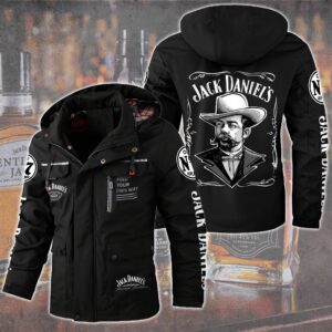 Jack Daniel's Whiskey Style Parka Jacket For Fans