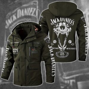 Jack Daniel's Whiskey Style Parka Jacket For Fans