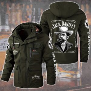 Jack Daniel's Whiskey Style Parka Jacket For Fans