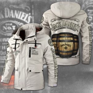 Jack Daniel's Whiskey Style Parka Jacket For Fans
