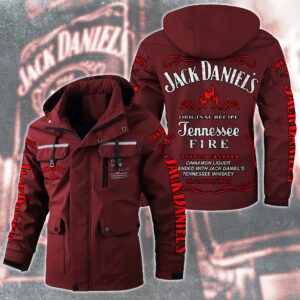 Jack Daniel's Whiskey Style Parka Jacket For Fans
