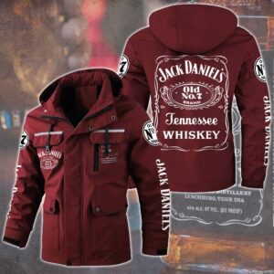 Jack Daniel's Whiskey Style Parka Jacket For Fans