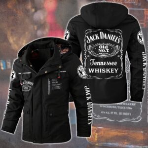 Jack Daniel's Whiskey Style Parka Jacket For Fans