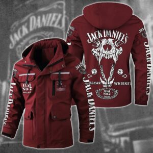 Jack Daniel's Whiskey Style Parka Jacket For Fans