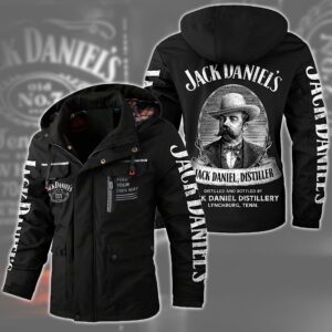 Jack Daniel's Whiskey Style Parka Jacket For Fans