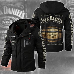 Jack Daniel's Whiskey Style Parka Jacket For Fans
