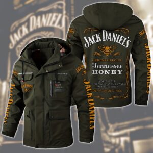 Jack Daniel's Whiskey Style Parka Jacket For Fans